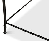 Sarreid Shagreen Square Coffee Table  Storm Grey