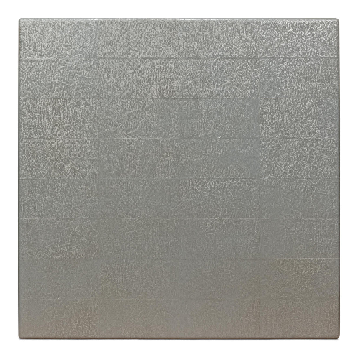 Sarreid Shagreen Square Coffee Table  Storm Grey