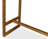 Sarreid Shagreen Console Table  Leaf