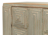 Sarreid Peyton 2 Door Commode  Sage