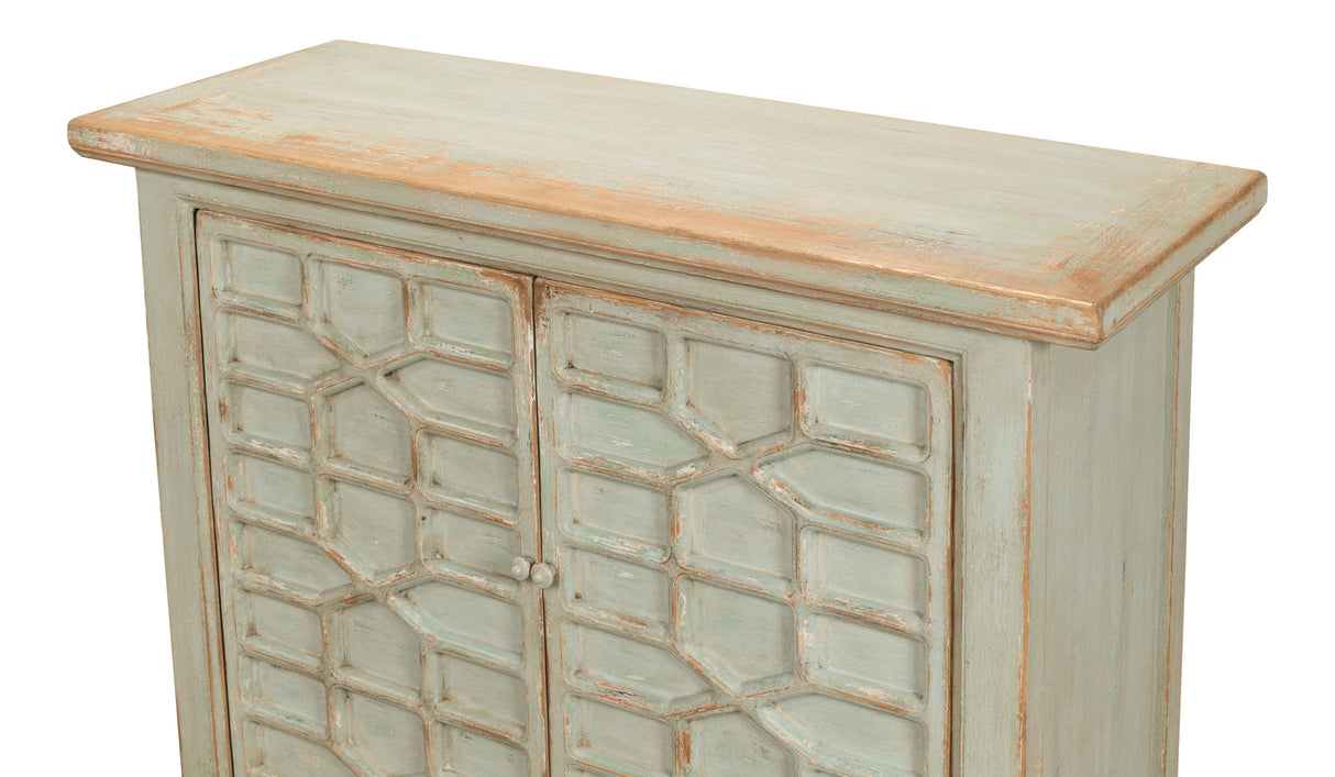 Sarreid Isla Entrance Commode  Sage