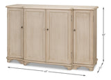 Sarreid Entree' Sideboard  Stone Grey Finish