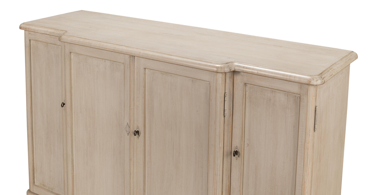 Sarreid Entree' Sideboard  Stone Grey Finish
