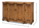 Sarreid Entree' Sideboard  Brown Finish