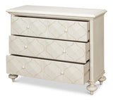 Sarreid Sommeil 3 Drawer Commode  Antique White