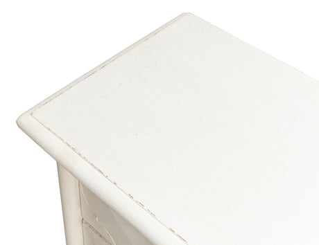 Sarreid Sommeil 3 Drawer Commode  Antique White