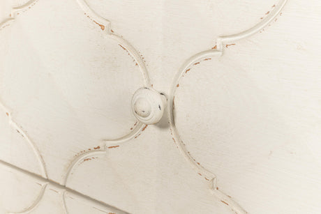 Sarreid Sommeil 3 Drawer Commode  Antique White