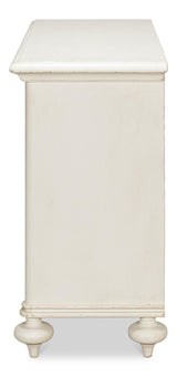 Sarreid Sommeil 3 Drawer Commode  Antique White