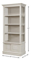 Sarreid Zoey Bookcase  Antique White