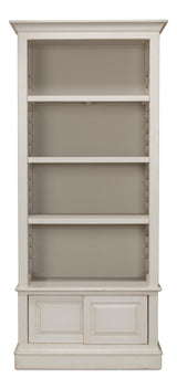 Sarreid Zoey Bookcase  Antique White
