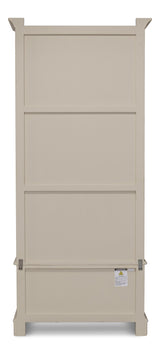 Sarreid Zoey Bookcase  Antique White
