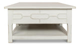 Sarreid Isla Coffee Table  Antique White