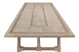 Sarreid Jurow Equestrian Dining Table  Barn Grey