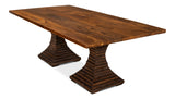 Sarreid Aesthetic Pedestal Dining Table