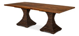 Sarreid Aesthetic Pedestal Dining Table