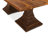 Sarreid Aesthetic Pedestal Dining Table