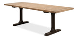Sarreid Decan Dining Table W/Iron Base
