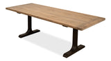 Sarreid Decan Dining Table W/Iron Base