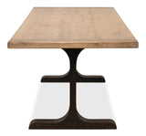 Sarreid Decan Dining Table W/Iron Base