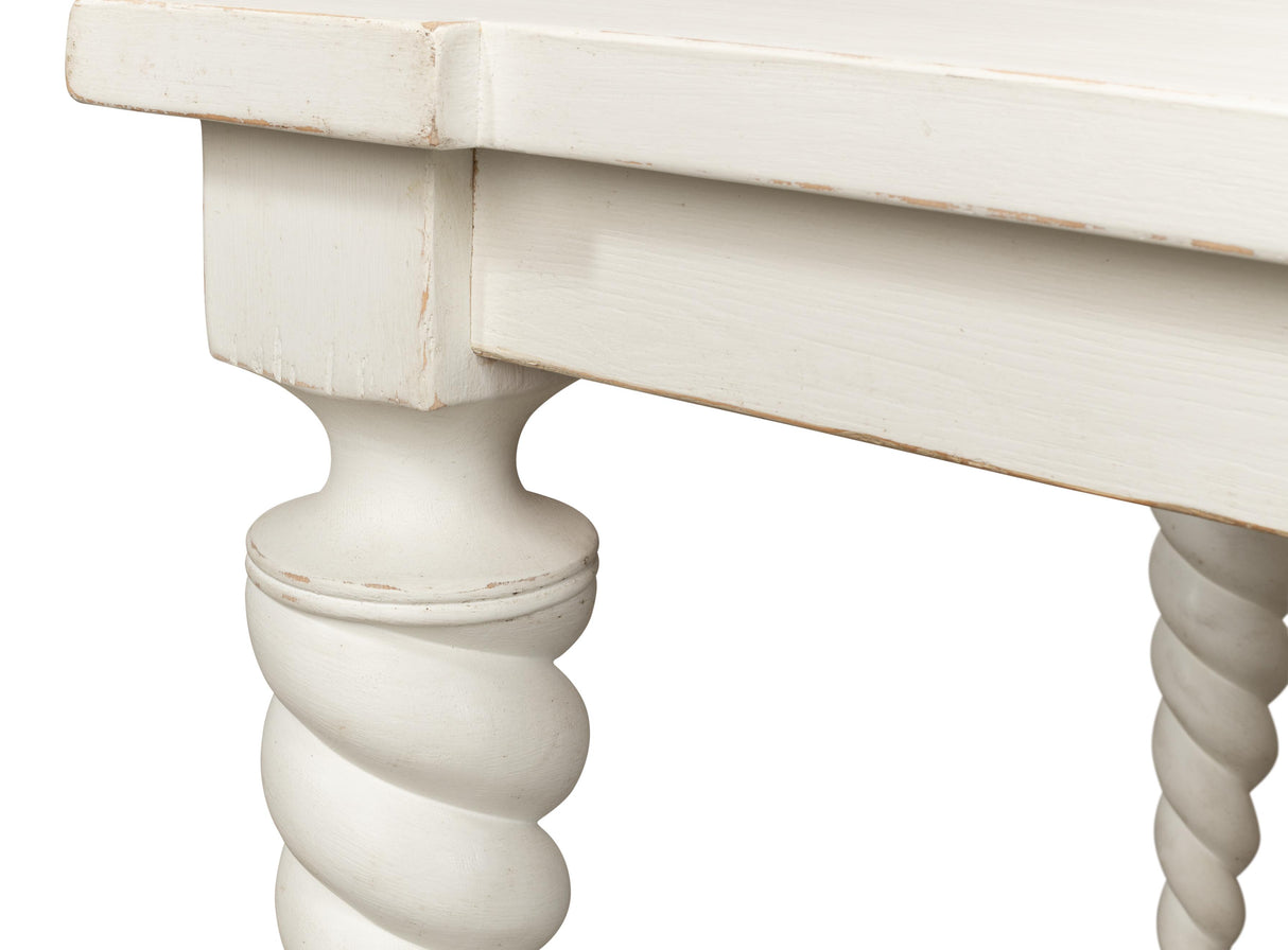 Sarreid Teagan Dining Table  Antique White