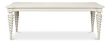 Sarreid Teagan Dining Table  Antique White