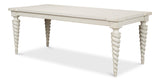 Sarreid Teagan Dining Table  Antique White
