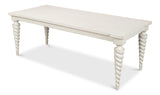 Sarreid Teagan Dining Table  Antique White