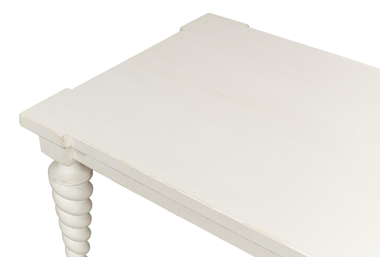 Sarreid Teagan Dining Table  Antique White