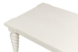 Sarreid Teagan Dining Table  Antique White