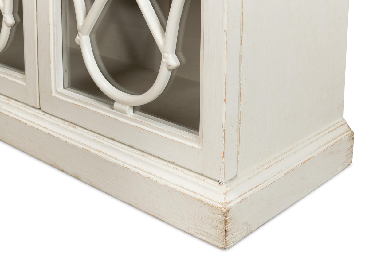 Sarreid Sonya Commode  Antique White