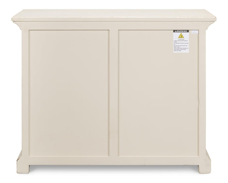 Sarreid Sonya Commode  Antique White