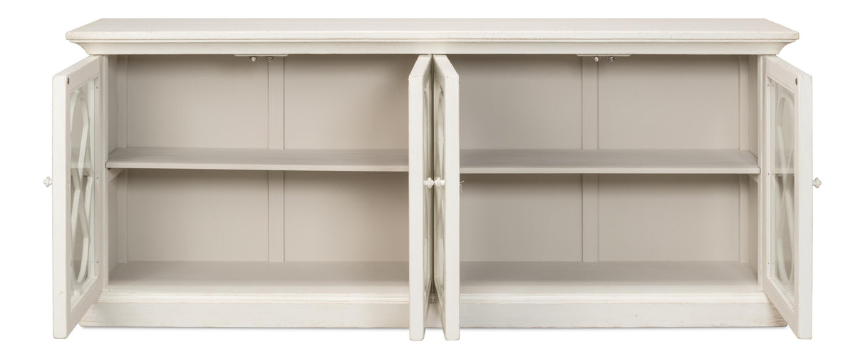 Sarreid Sonya Sideboard  Antique White