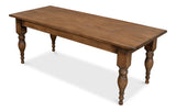 Sarreid Gabby Dining Table  Brown