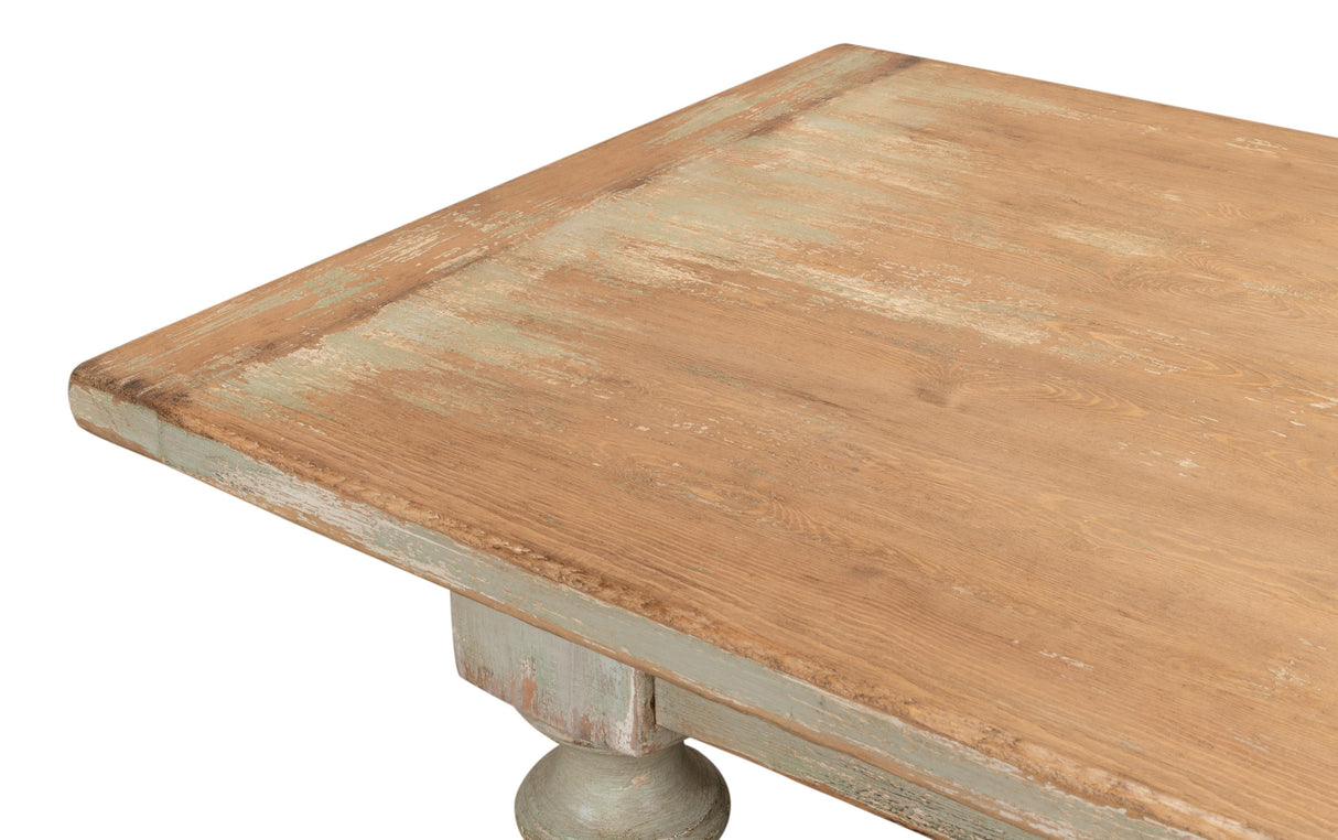 Sarreid Owen Dining Table  Sage