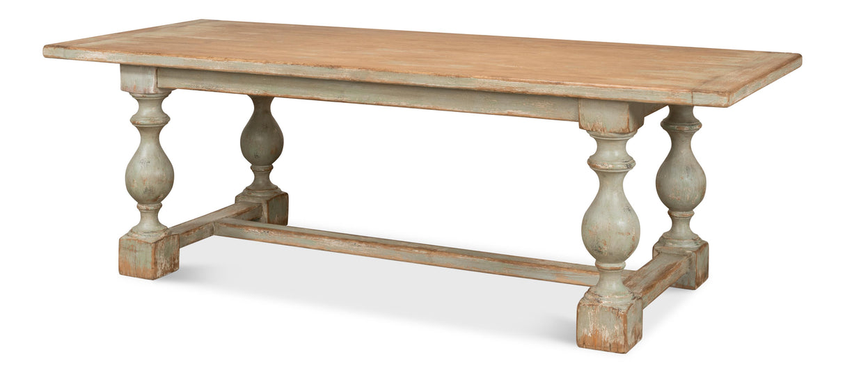 Sarreid Owen Dining Table  Sage