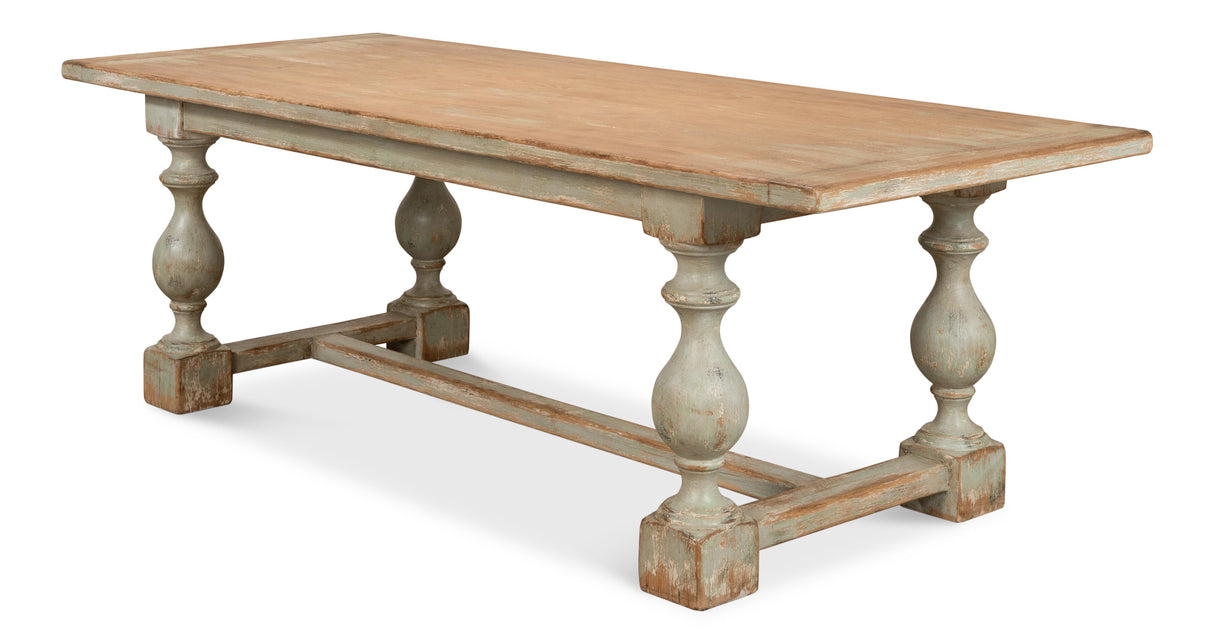 Sarreid Owen Dining Table  Sage
