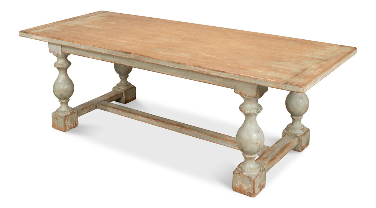 Sarreid Owen Dining Table  Sage
