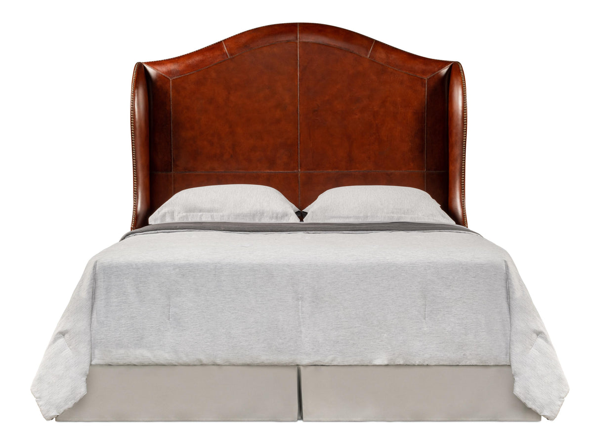 Sarreid Dowry Equestrian Headboard  Queen