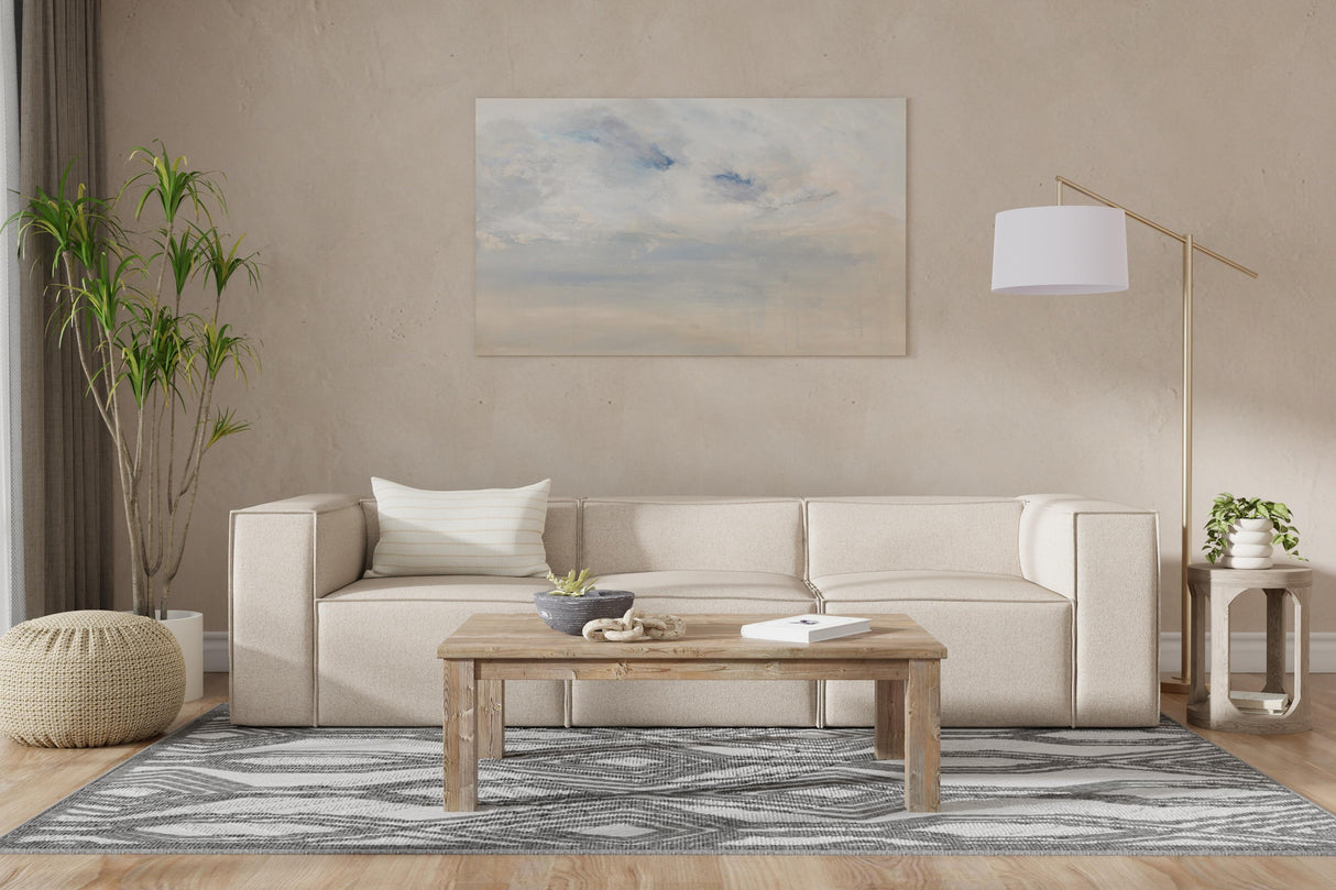 Sarreid Miles Sofa  Fabric