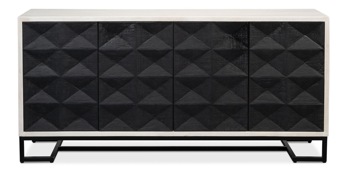 Sarreid Asiger Four Door Sideboard