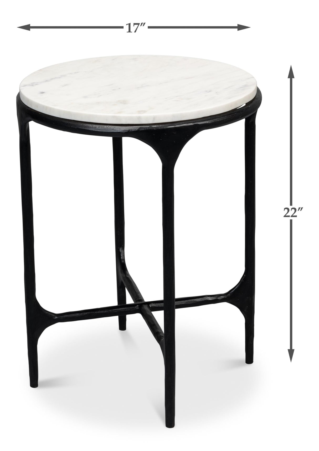 Sarreid Anapa Round End Table