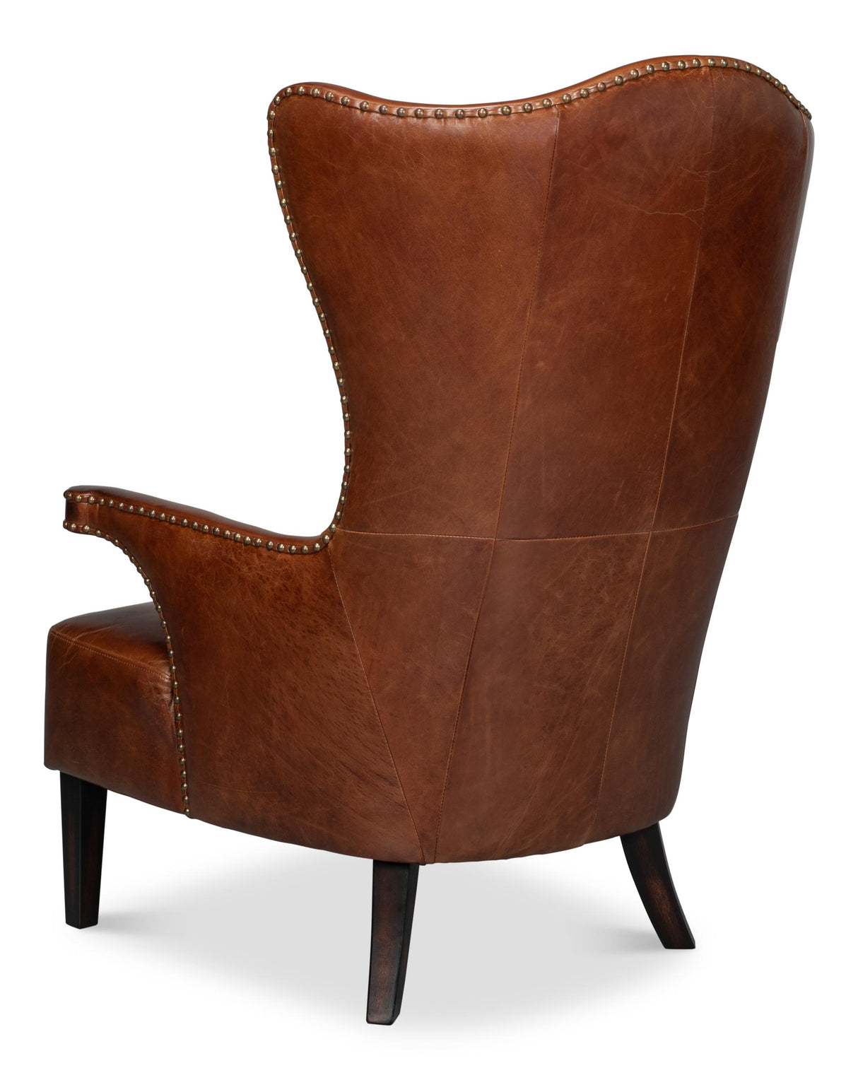 Sarreid Drake Distilled Leather Chair