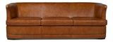 Sarreid Mcmillan Distilled Leather Sofa