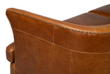 Sarreid Mcmillan Distilled Leather Sofa