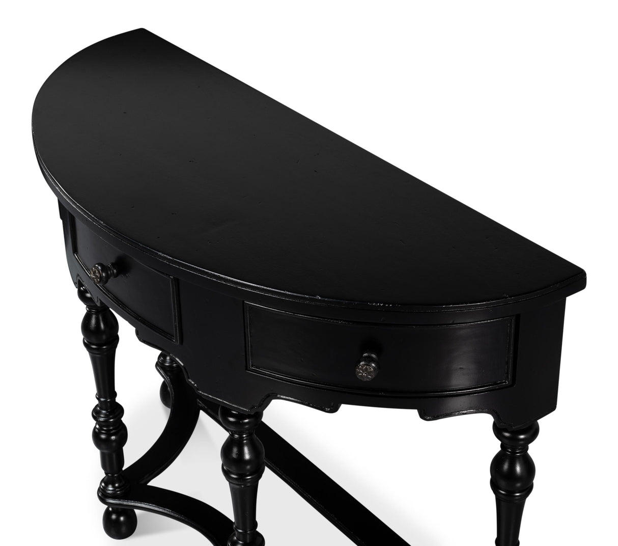 Sarreid Abraham Half Round Console