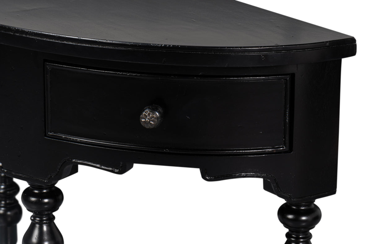 Sarreid Abraham Half Round Console