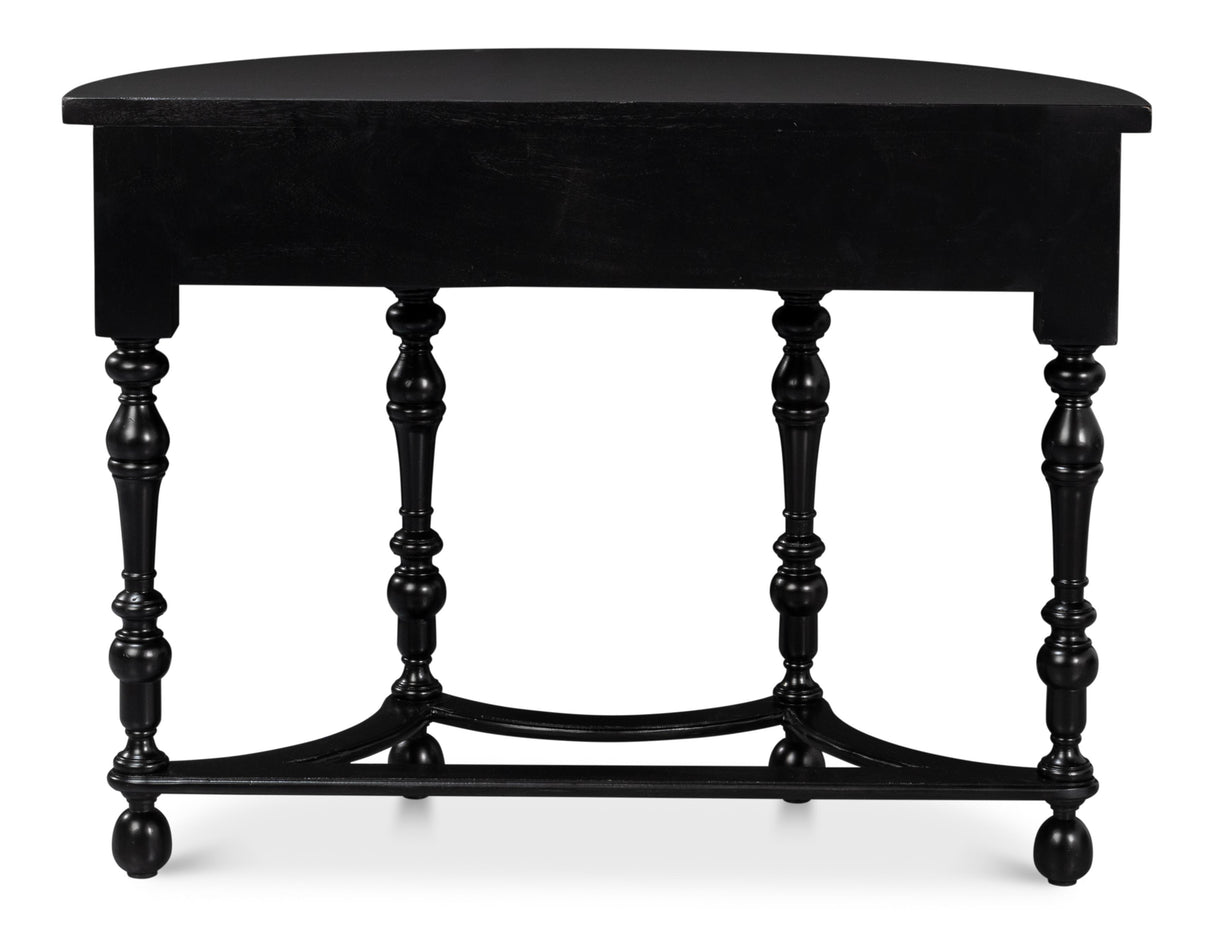 Sarreid Abraham Half Round Console