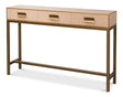 Sarreid Gideon Shagreen Console  Mushroom