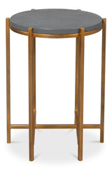 Sarreid Spence Side Table  Quiet Shade