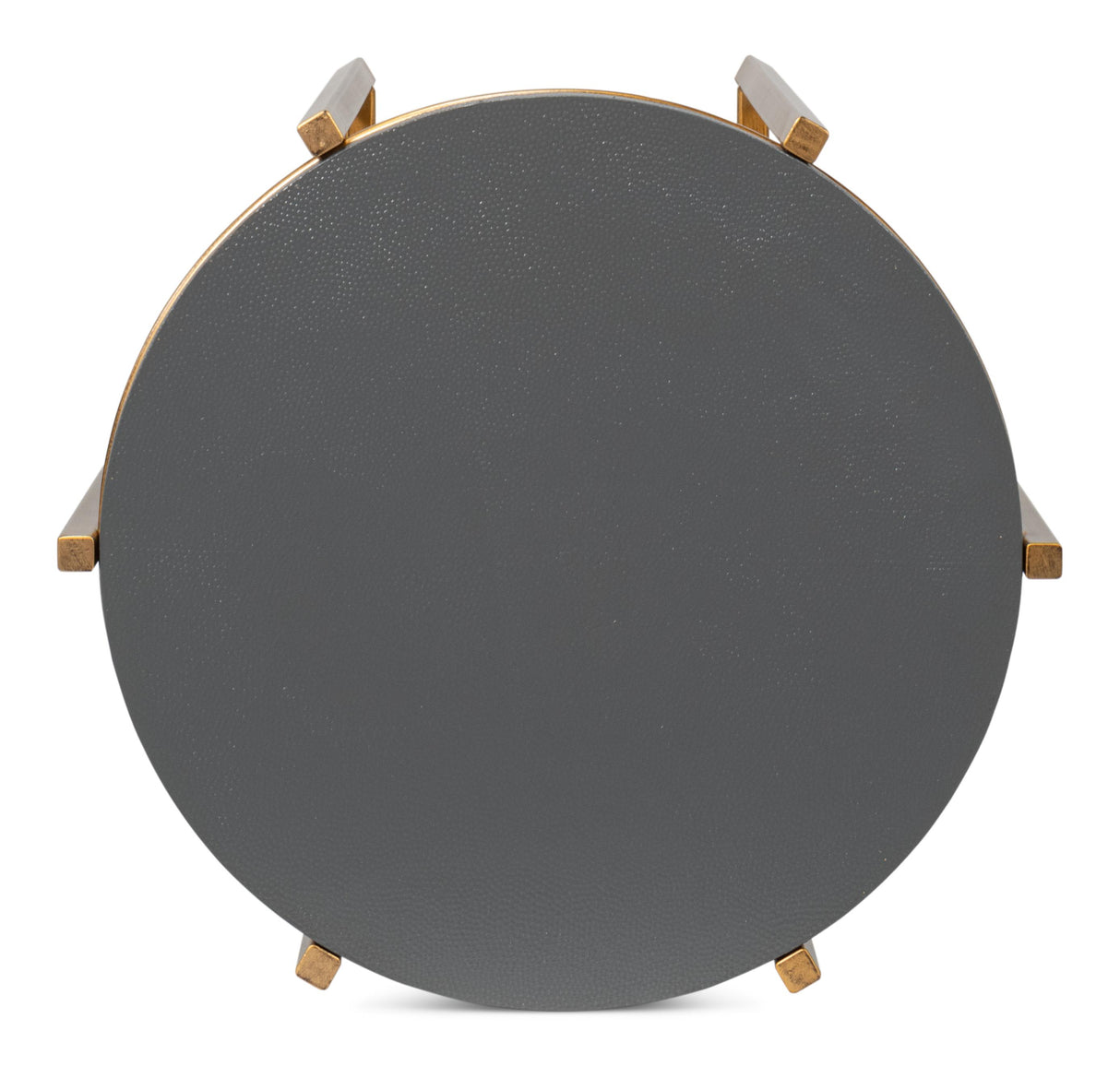 Sarreid Spence Side Table  Quiet Shade